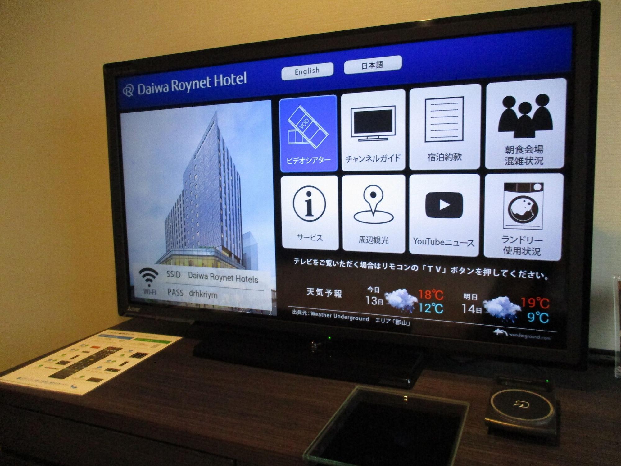 Daiwa Roynet Hotel Koriyama Ekimae Экстерьер фото